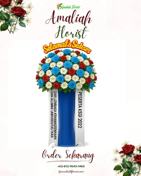 Standing Flowers Veranda Hotel Pakubuwono Jakarta